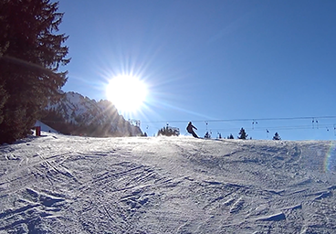freeride skitour frau bergschön allgäu 2018 bergschön skigebiet allgäu winter jungholz