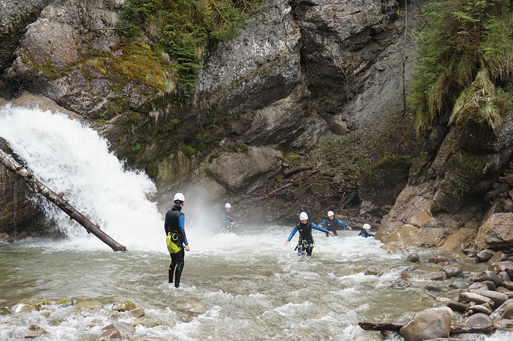 canyoning gunzesried