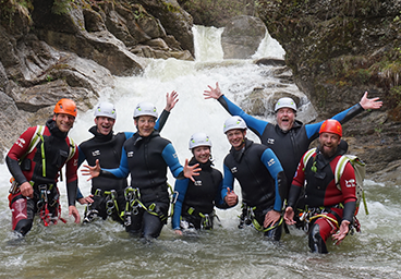 canyoning gunzesried allgäu