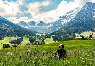 Bergschön Oberallgäu Bärguntalpe Kleinwalsertal