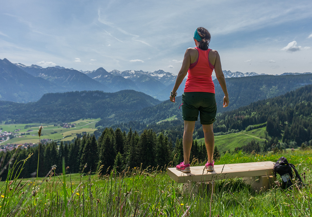 Frau Bergschön Oberallgäu Oberstdorf Bolsterlang