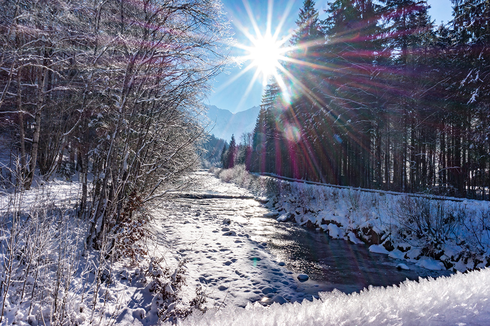 Frau Bergschön Christlessee Oberstdorf