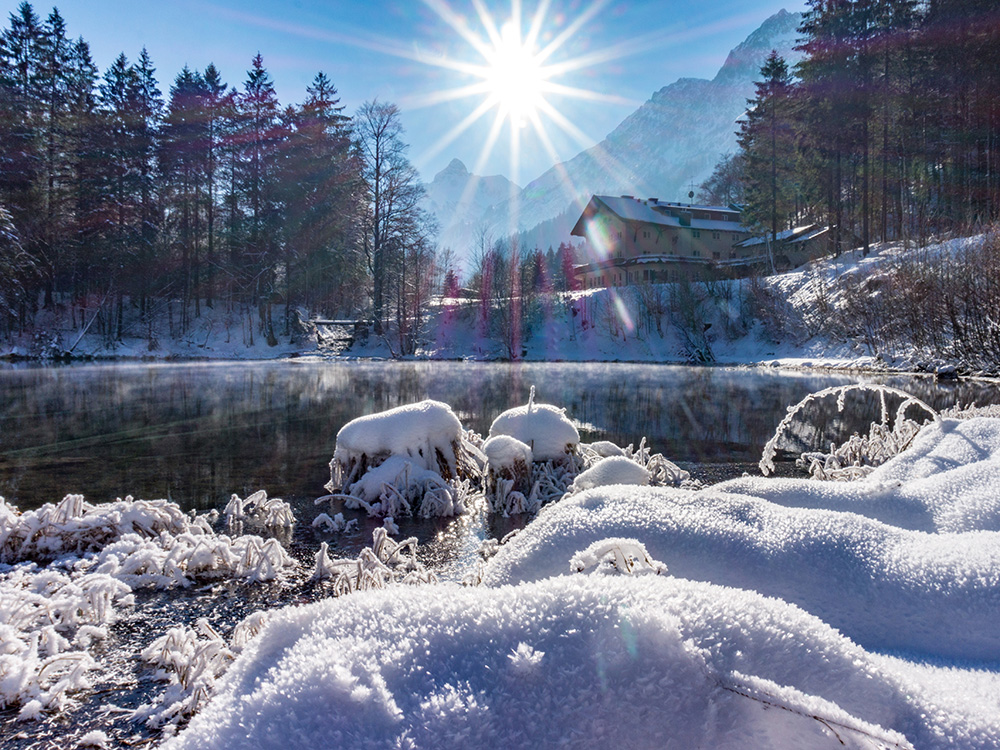 Frau Bergschön Christlessee Oberstdorf