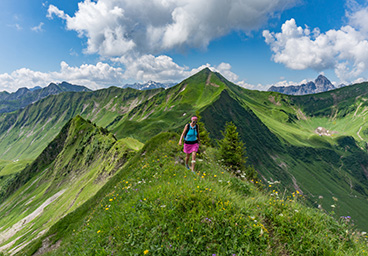 Bergschön Oberallgäu Bärguntalpe Derratal Tour Kleinwalsertal