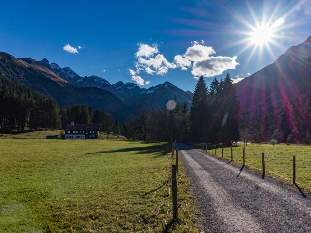 Einödsbach Trettachspitze Oberallgäu