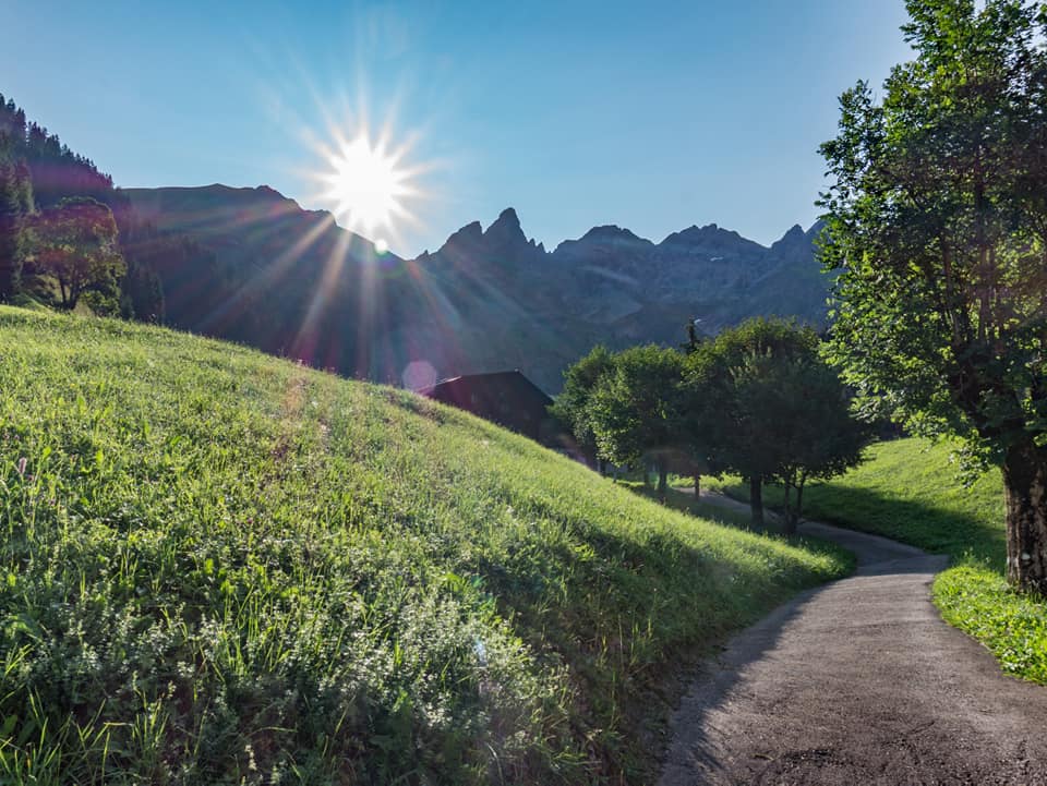 einödsbach Frau Bergschön Oberallgäu