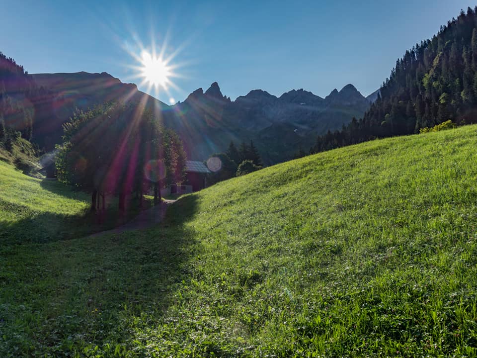 einödsbach Frau Bergschön Oberallgäu