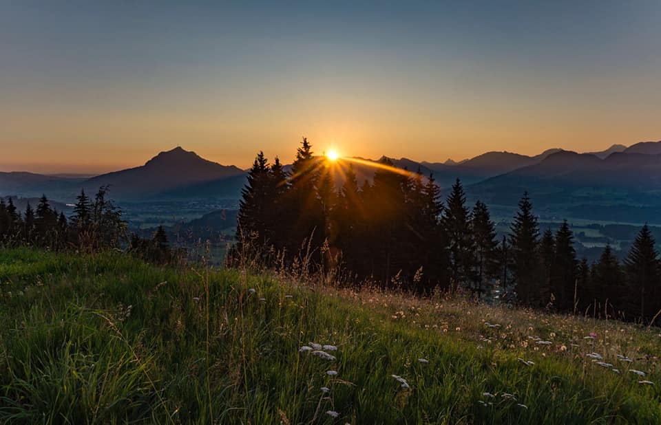 Oberallgäu Frau Bergschön