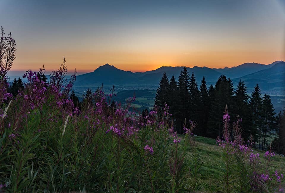 Oberallgäu Frau Bergschön