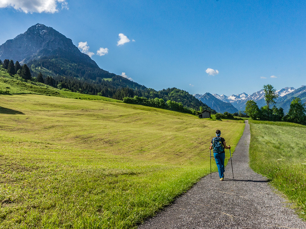 Frau Bergschön Gaisalpsee Mädelstour