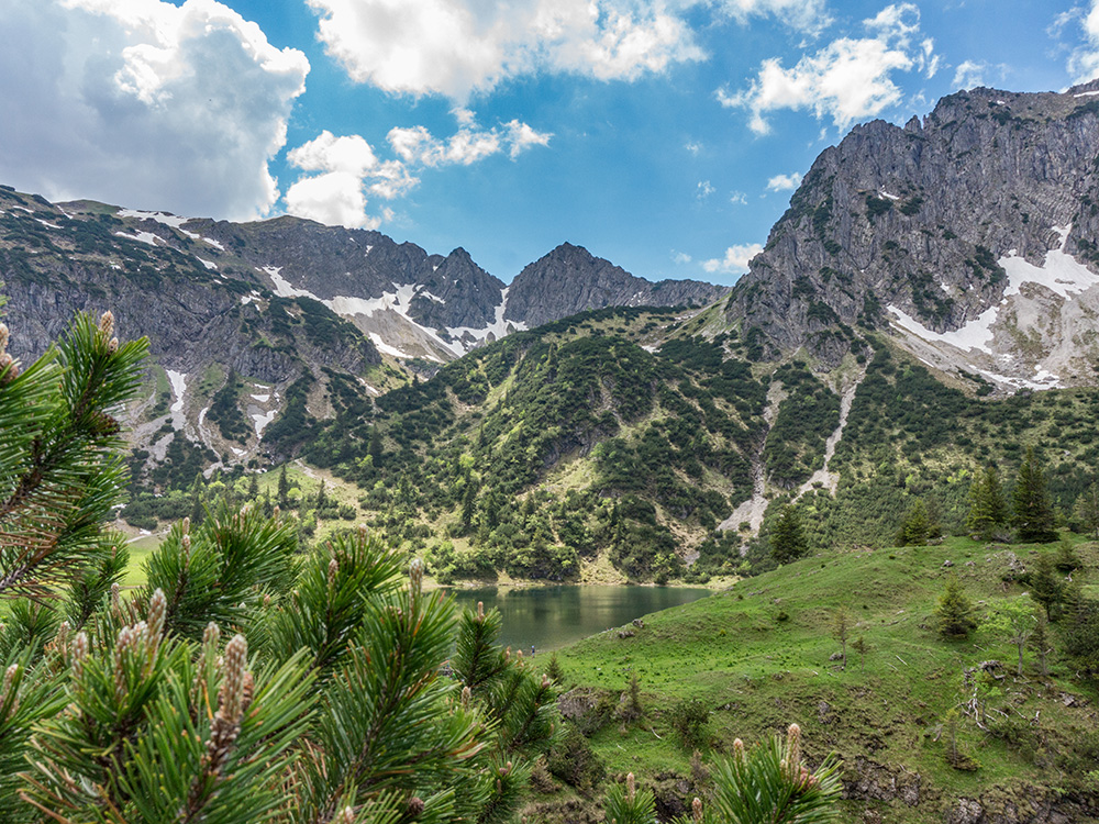 Frau Bergschön Gaisalpsee Mädelstour