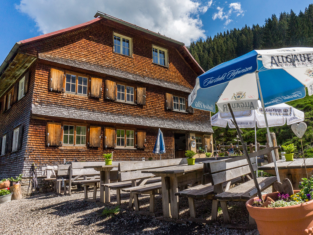 Frau Bergschön Gaisalpsee Mädelstour