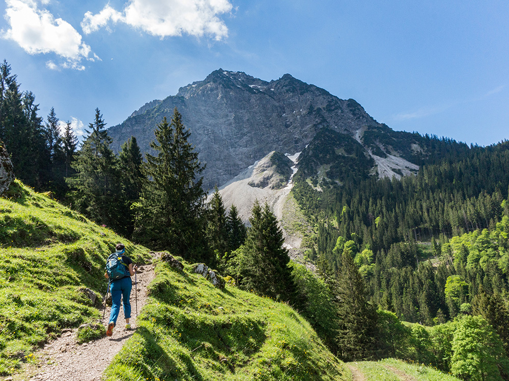 Frau Bergschön Gaisalpsee Mädelstour