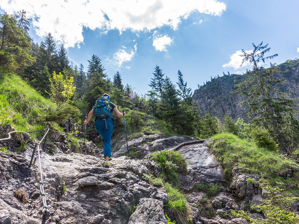 Frau Bergschön Gaisalpsee Mädelstour