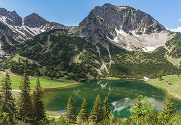 Bergschön Oberallgäu Gaisalpsee Frau Bergschön