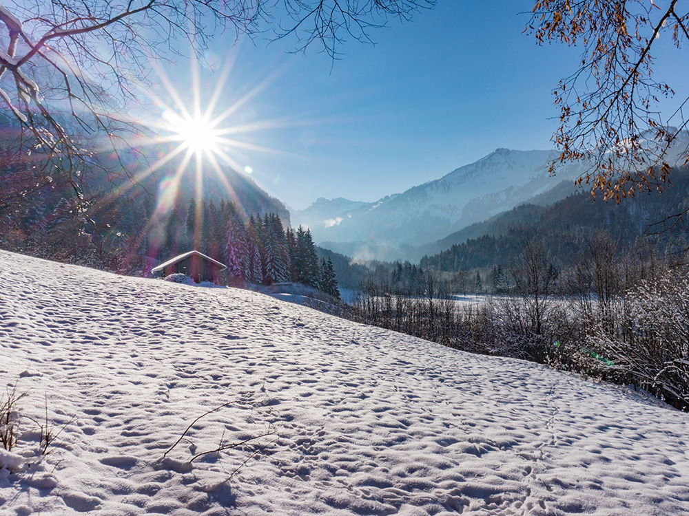 Frau Bergschön Gerstruben Oberstdorf Wanderung