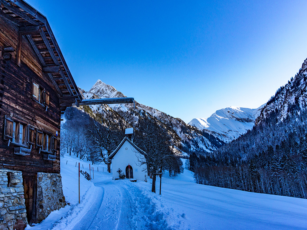 Frau Bergschön Gerstruben Oberstdorf Wanderung