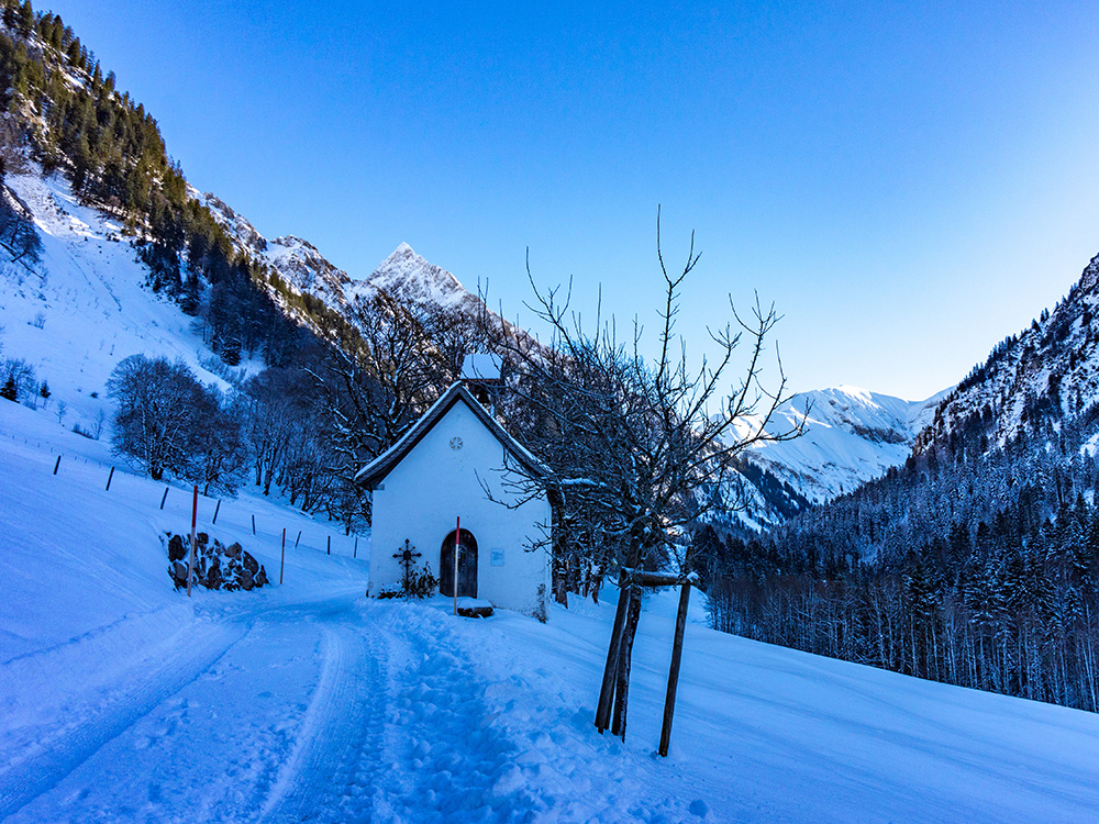 Frau Bergschön Gerstruben Oberstdorf Wanderung