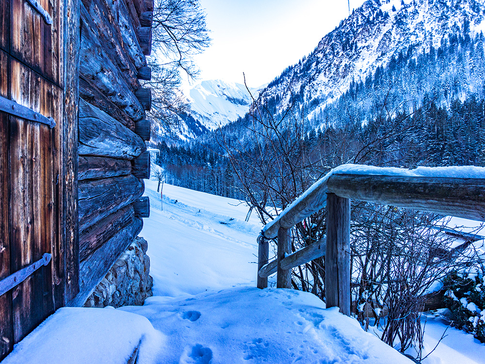 Frau Bergschön Gerstruben Oberstdorf Wanderung