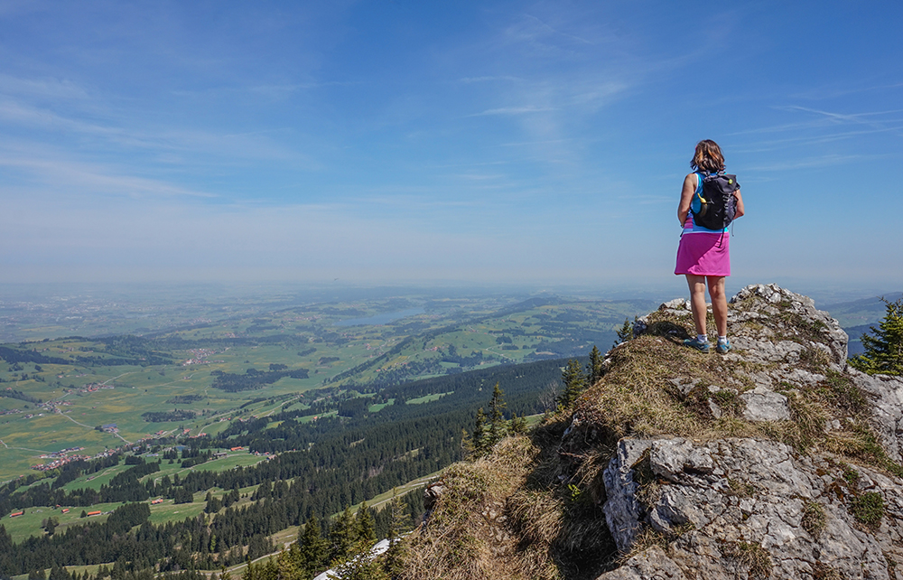 FRAU BERGSCHÖN OBERALLGÄU GRÜNTEN 