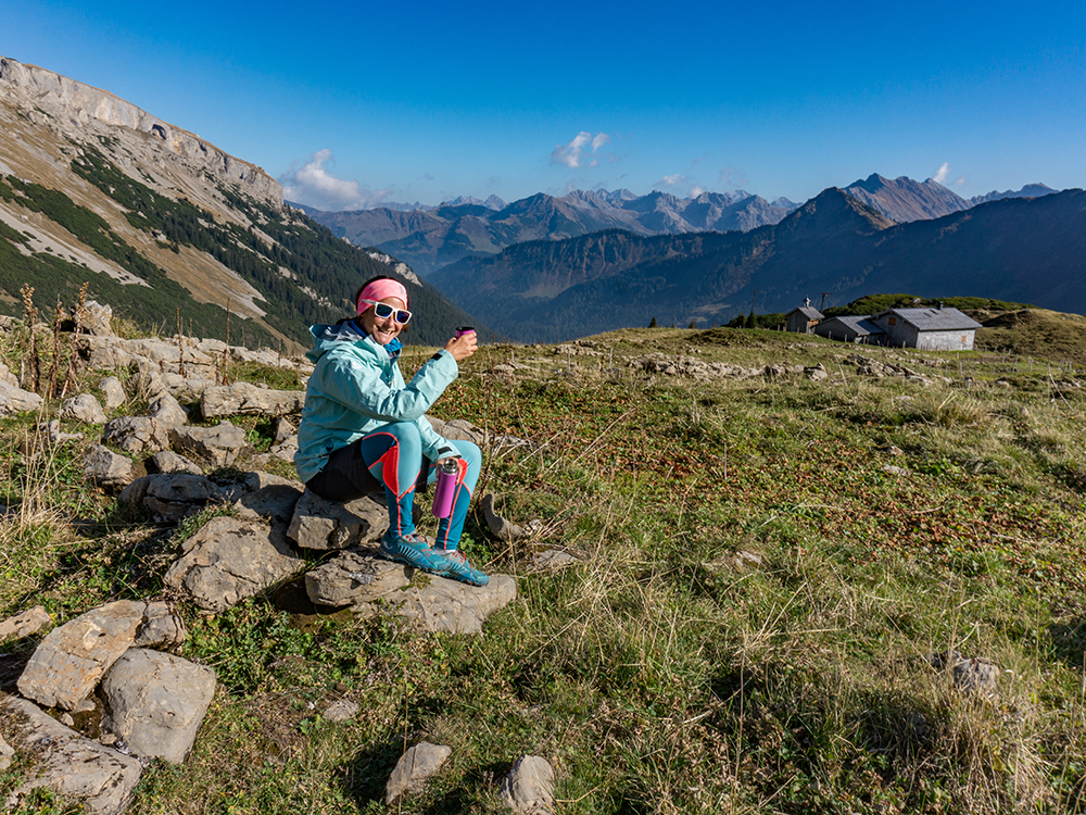 Ifersguntalpe Kleinwalsertal Frau Bergschön