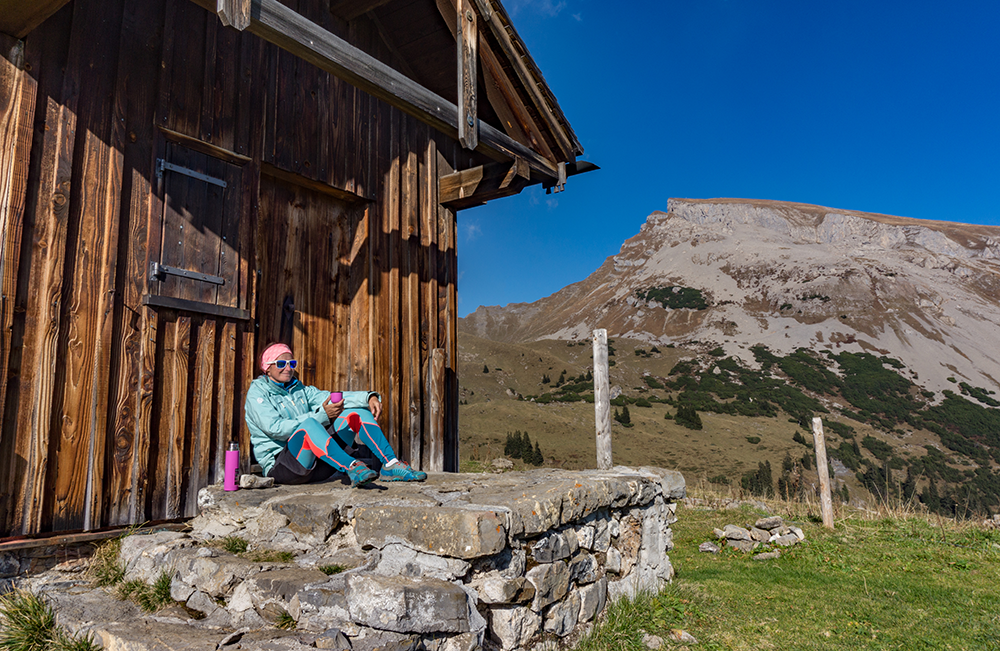 Ifersguntalpe Kleinwalsertal Frau Bergschön