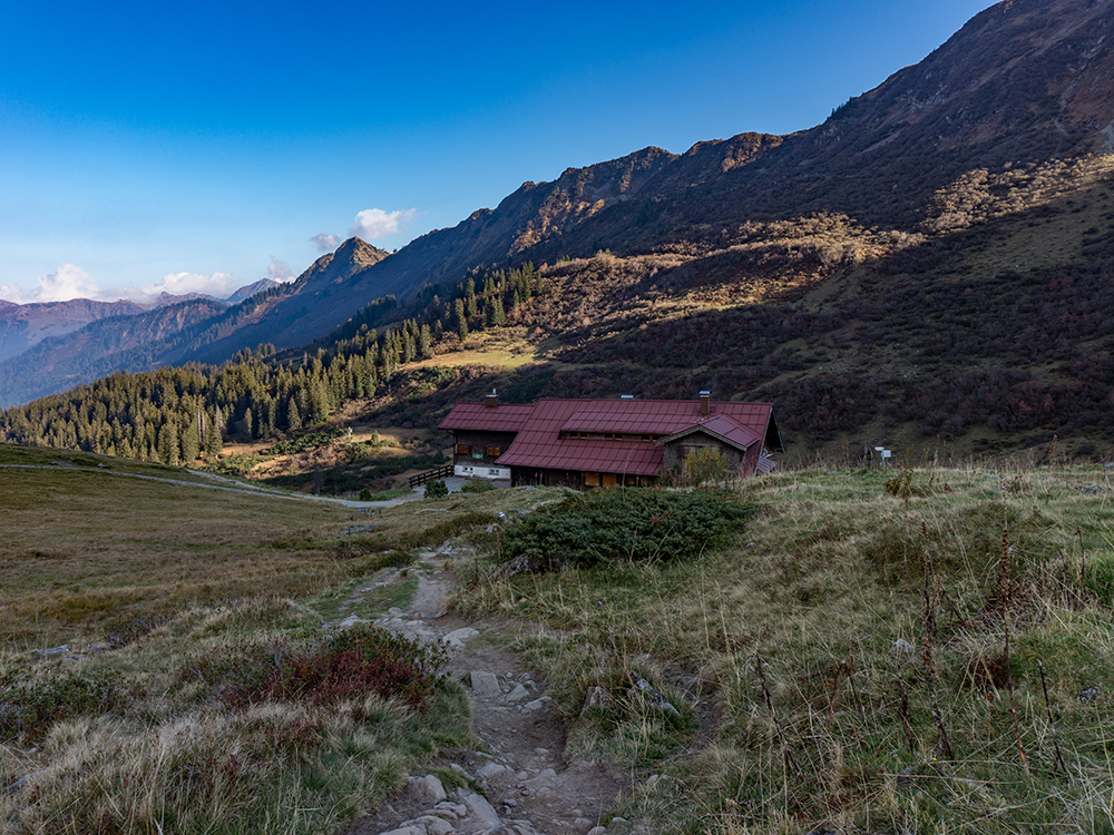 Ifersguntalpe Kleinwalsertal Frau Bergschön