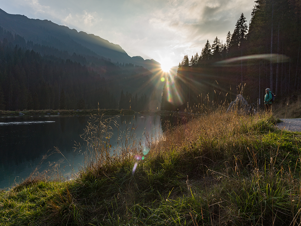 Ifersguntalpe Kleinwalsertal Frau Bergschön