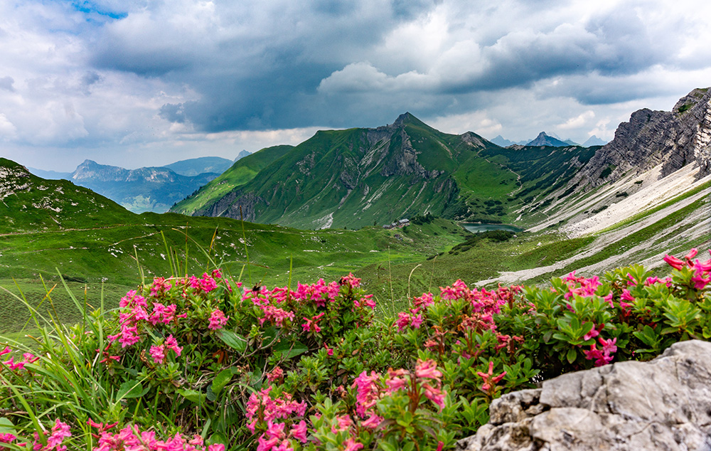 Frau Bergschön Oberallgäu Lachenspitze Bergwandern Tour