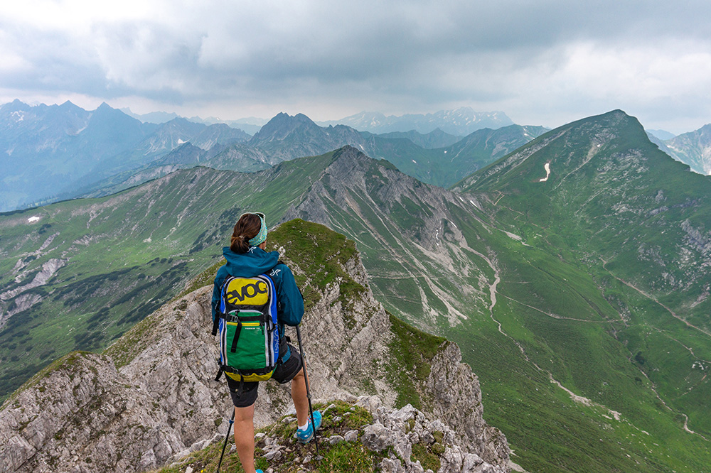 Frau Bergschön Oberallgäu Lachenspitze Bergwandern Tour