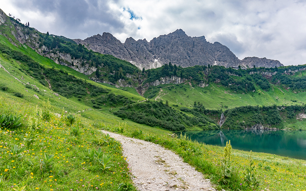 Frau Bergschön Oberallgäu Lachenspitze Bergwandern Tour