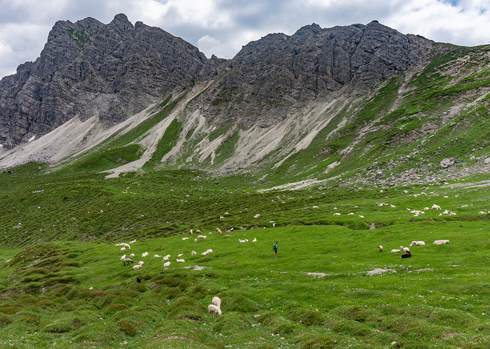 Frau Bergschön Oberallgäu Lachenspitze Bergwandern Tour