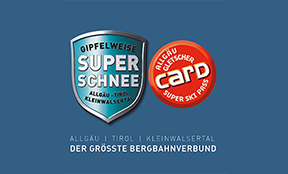 Superschnee Allgäu-Gletschercard Bergschön