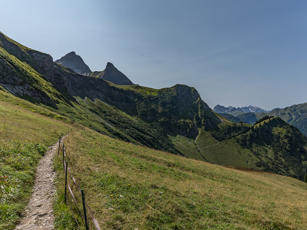 Frau Bergschön Oberallgäu Rappensee Rappental Alpe Tour Bergtour