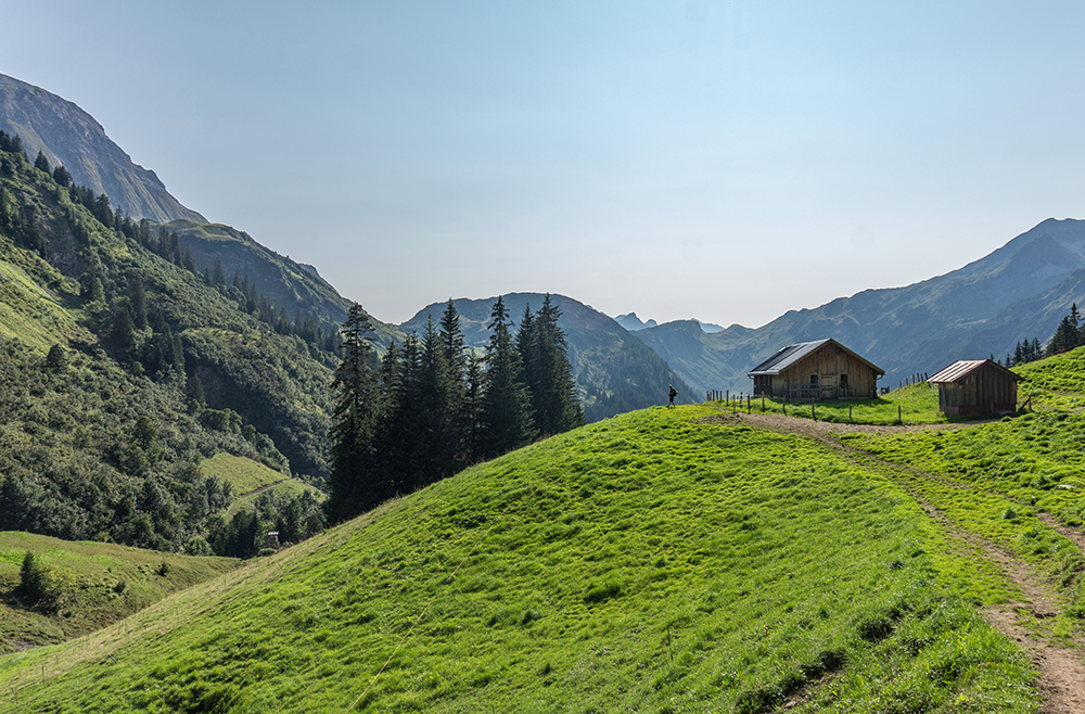 Frau Bergschön Oberallgäu Rappensee Rappental Alpe Tour Bergtour