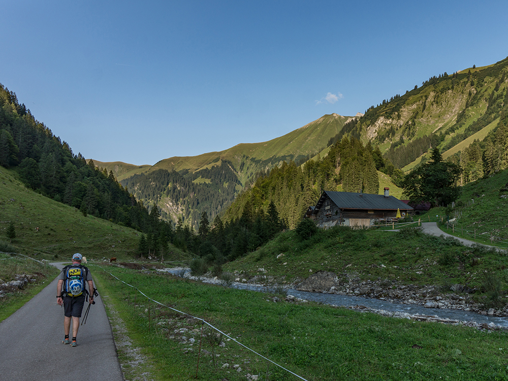 Frau Bergschön Oberallgäu Rappensee Rappental Alpe Tour Bergtour