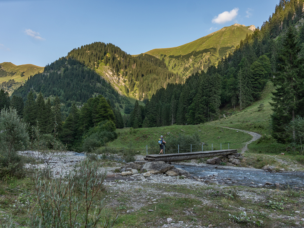 Frau Bergschön Oberallgäu Rappensee Rappental Alpe Tour Bergtour