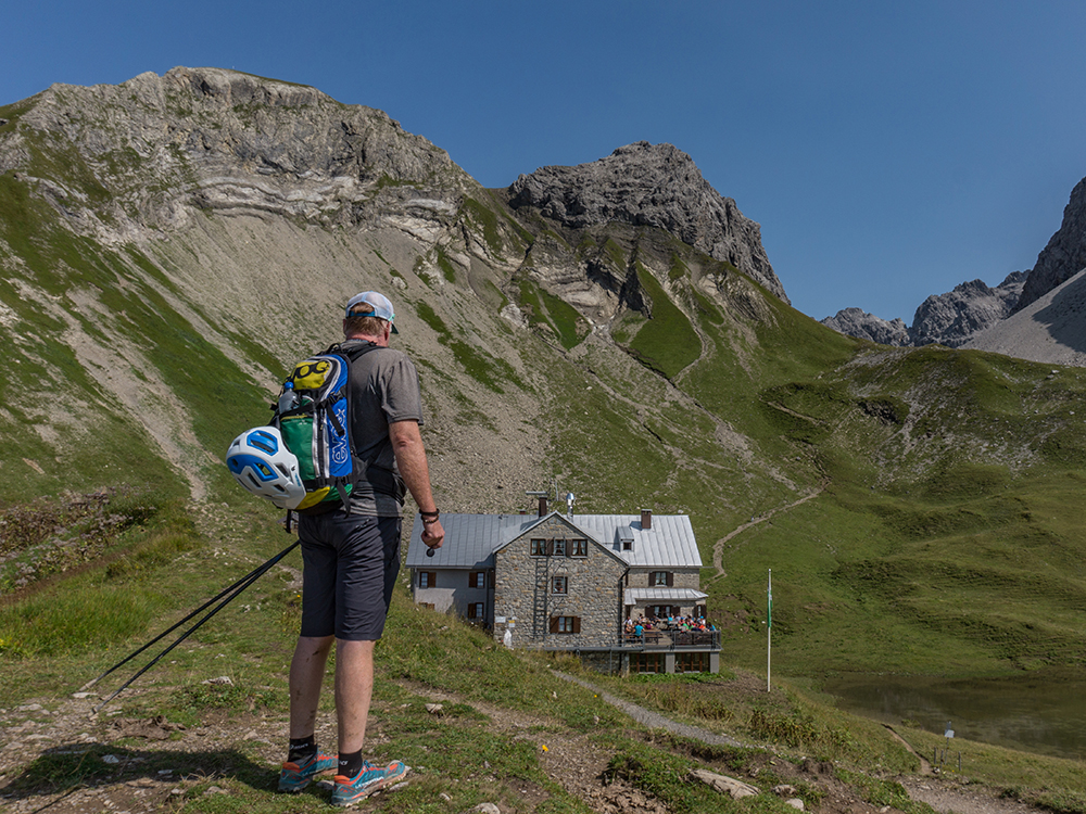 Frau Bergschön Oberallgäu Rappensee Rappental Alpe Tour Bergtour