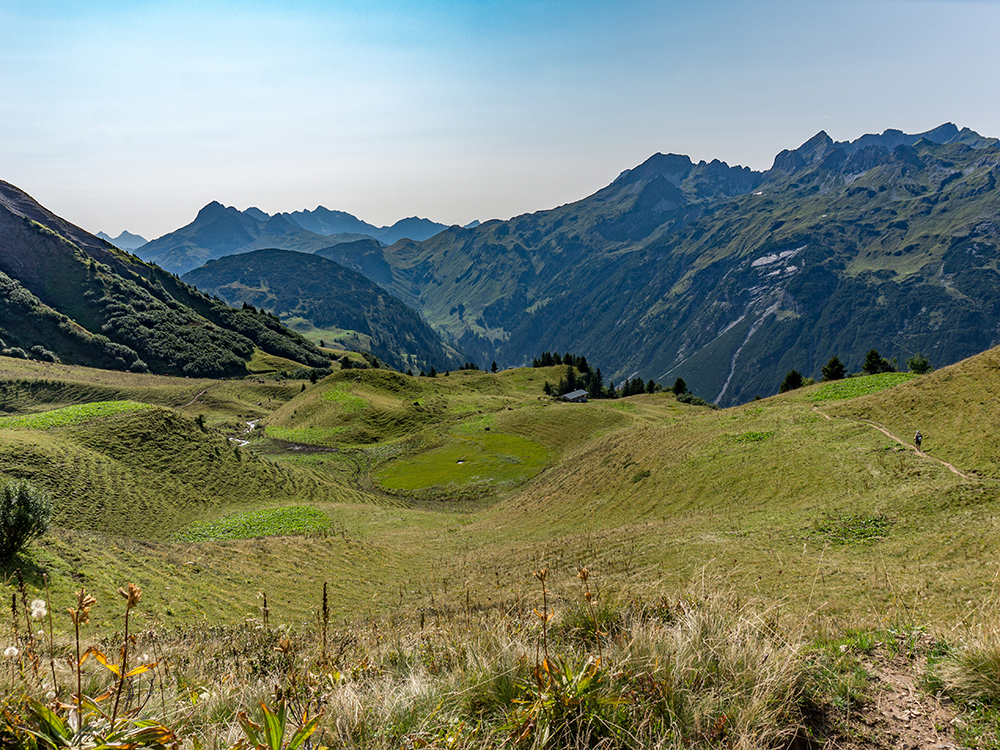 Frau Bergschön Oberallgäu Rappensee Rappental Alpe Tour Bergtour