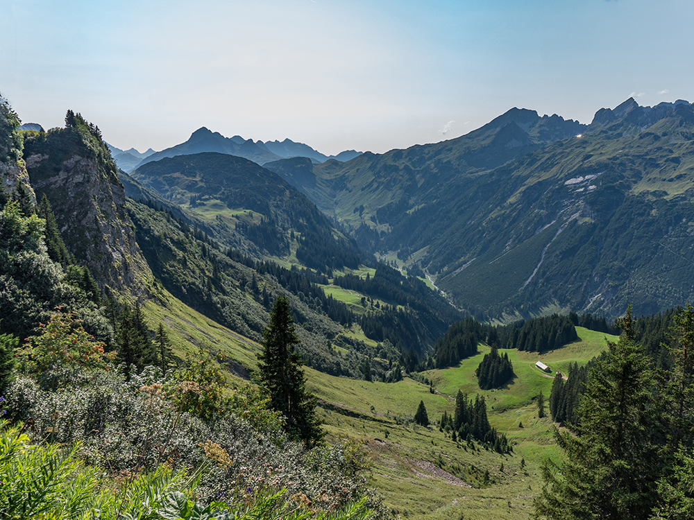 Frau Bergschön Oberallgäu Rappensee Rappental Alpe Tour Bergtour