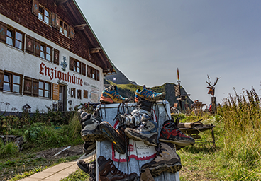 Frau Bergschön Spielmannsau Traufbachtal Oberstdorf