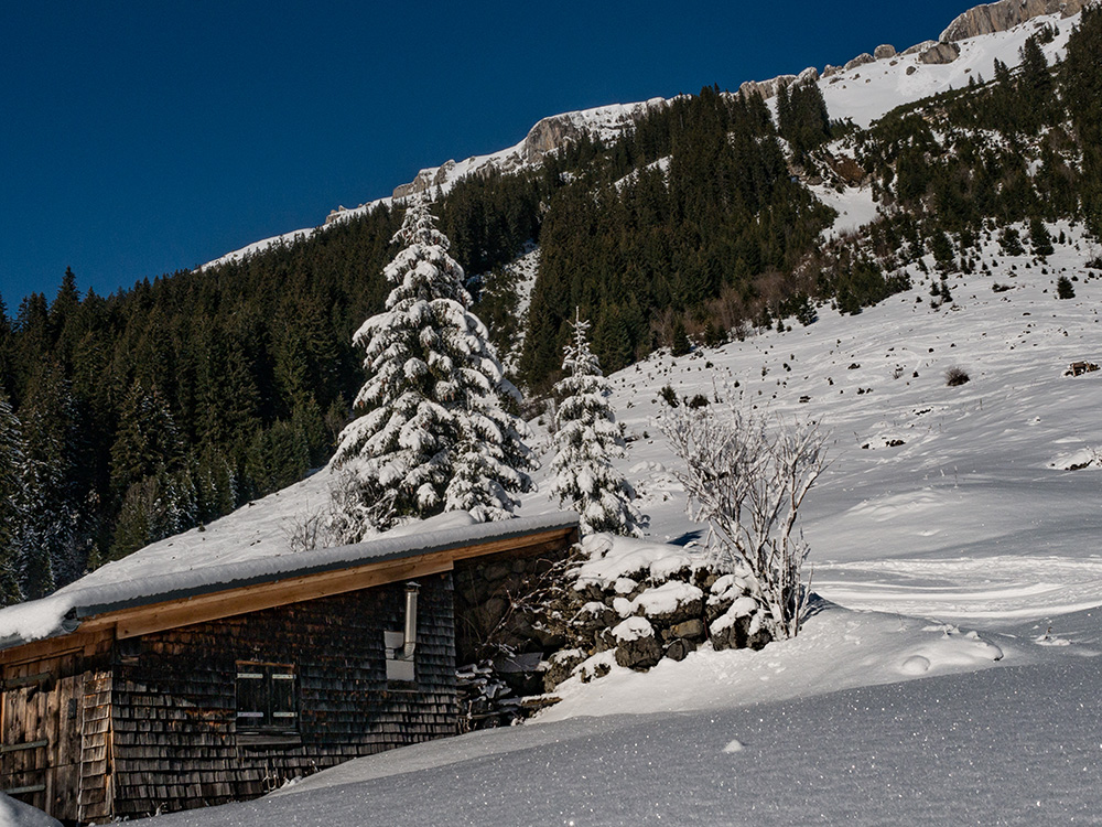 Frau Bergschön Schwarzwassertal Kleinwalsertal