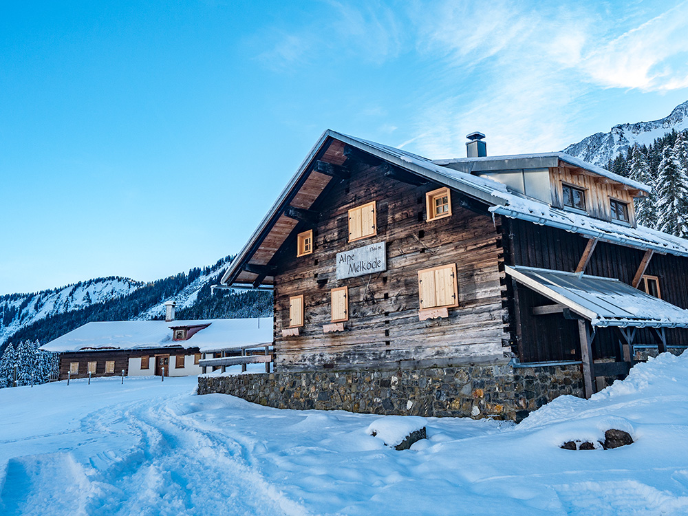 Frau Bergschön Schwarzwassertal Kleinwalsertal