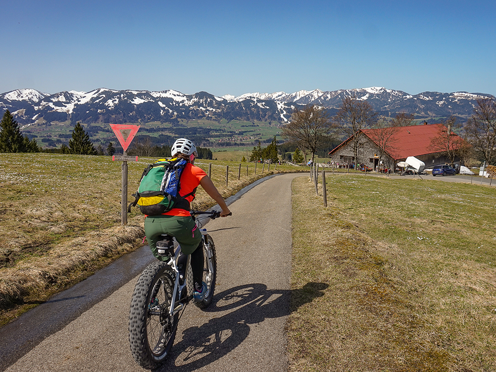 Frau Bergschön Oberallgäu Spielmannsau