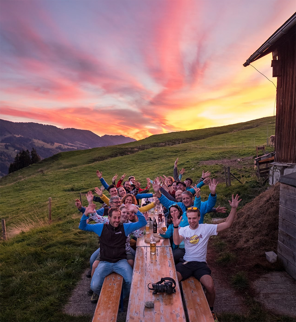 stammtisch siedelalpe bergschön fraubergschön