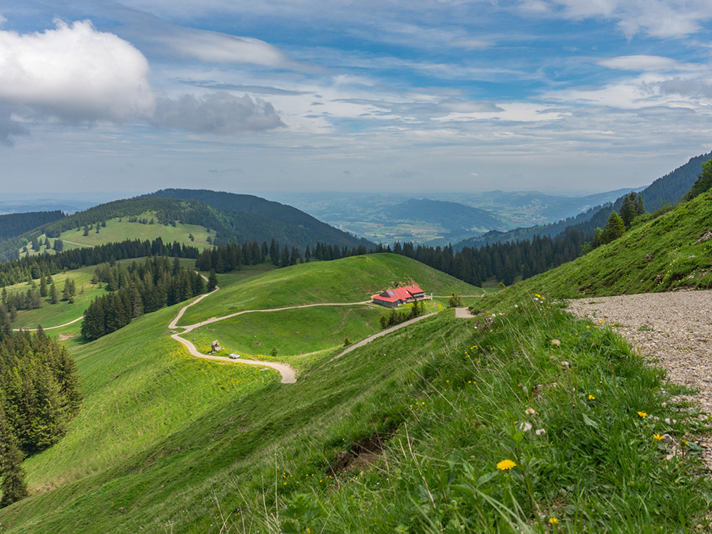 Frau Bergschön Steigbachtal Bergtour