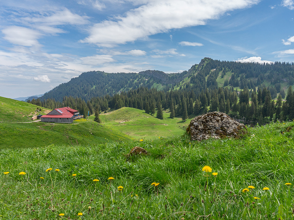 Frau Bergschön Steigbachtal Bergtour