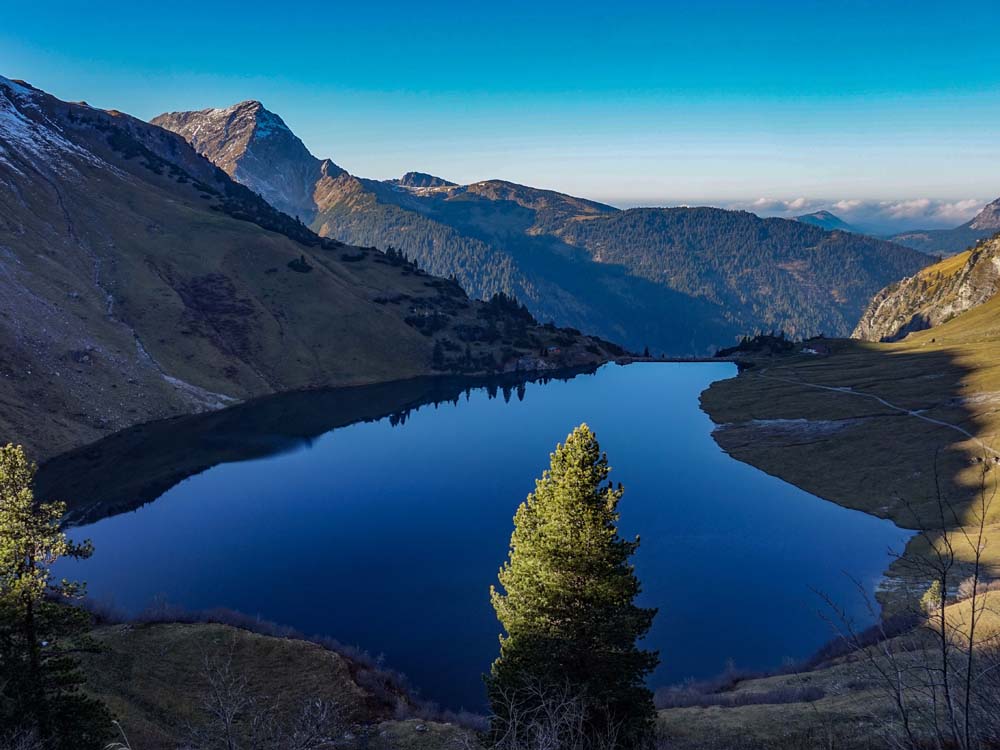 vilsalpsee tannheimer tal bergschön frau bergschön