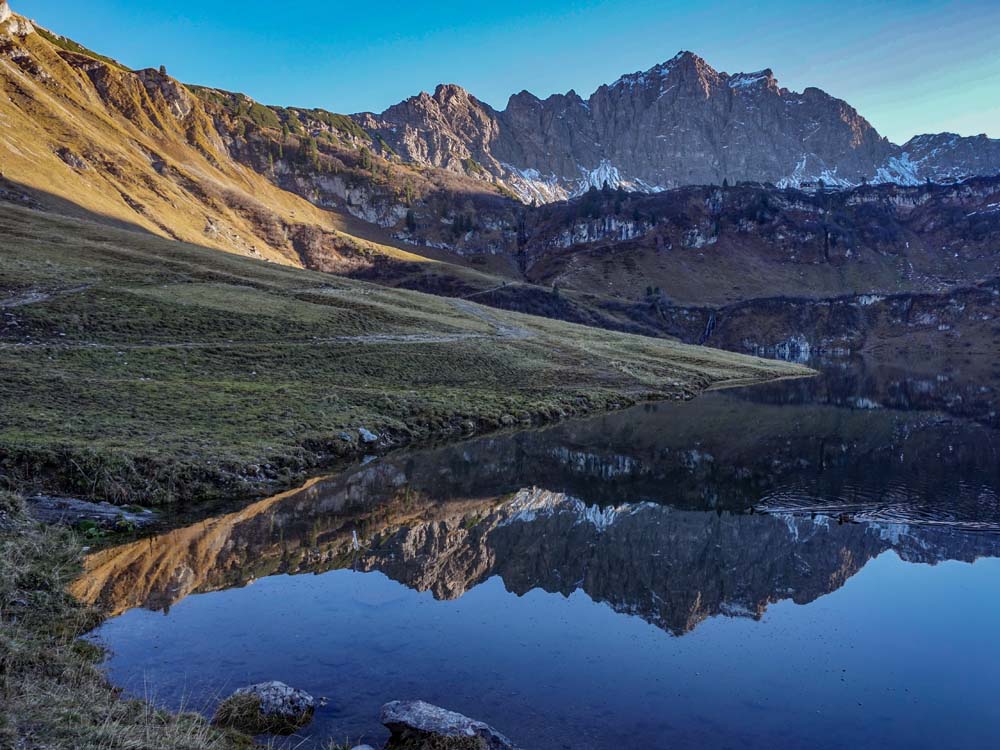 vilsalpsee tannheimer tal bergschön frau bergschön