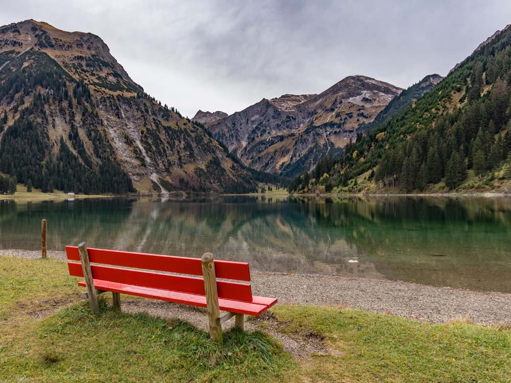 vilsalpsee tannheimer tal bergschön frau bergschön